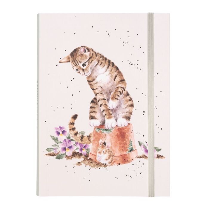 Wrendale Designs Hide and Squeak Cat Flexi Notebook